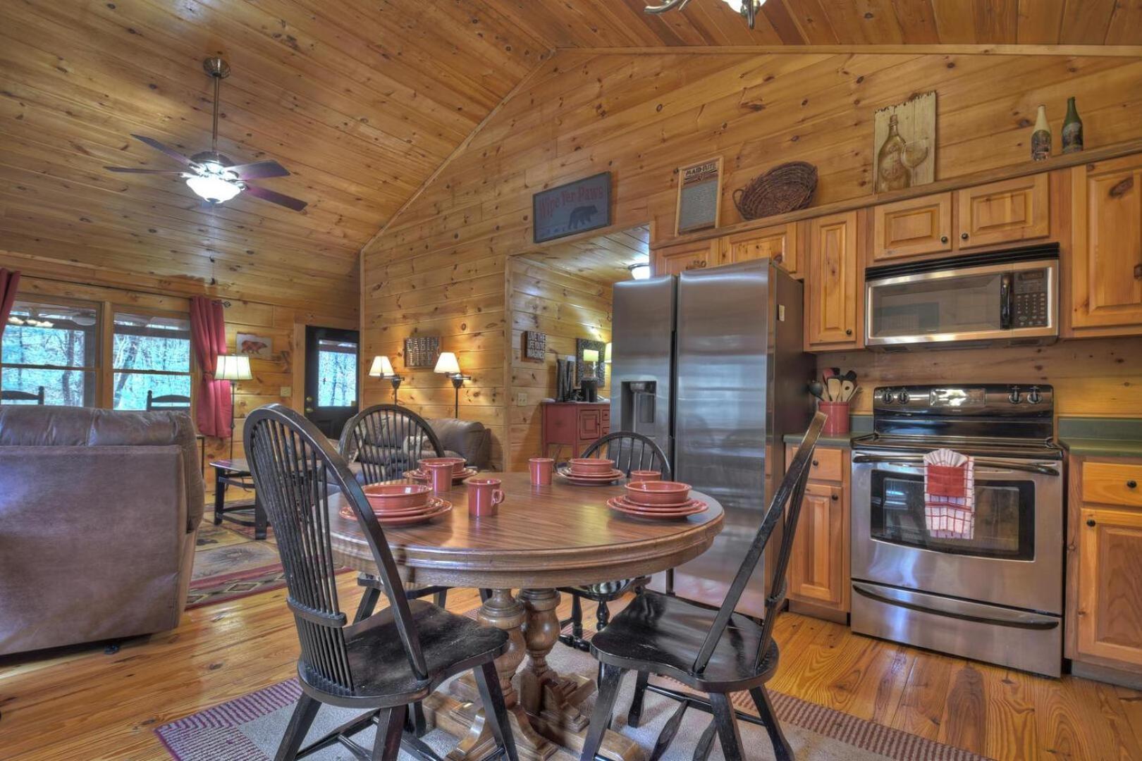 Papa Bear'S Den Cherry Log Exterior foto