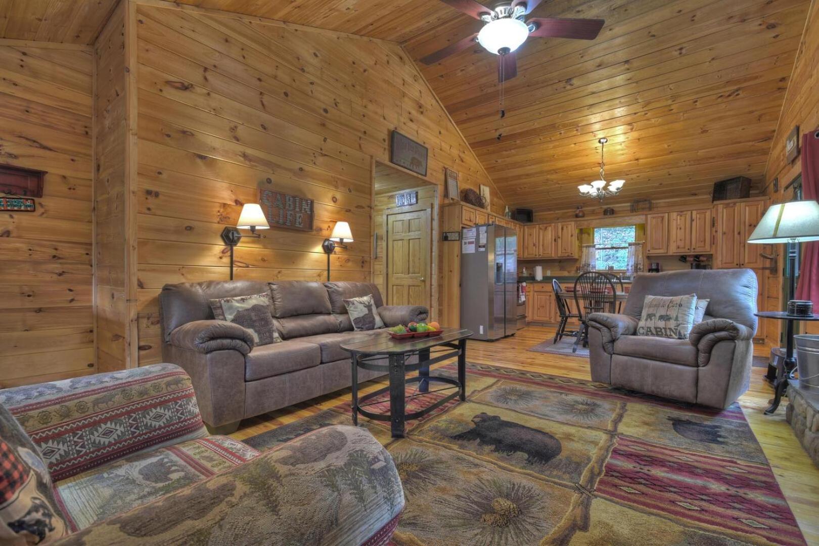 Papa Bear'S Den Cherry Log Exterior foto